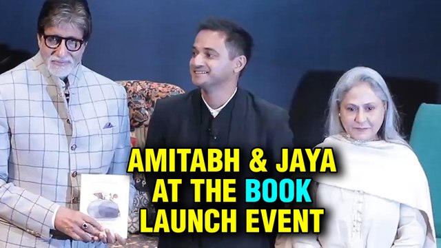 Amitabh Bachchan and Jaya Bachchan Launches Siddharth Sanghvi's Book THE RABBIT And THE SQUIRREL