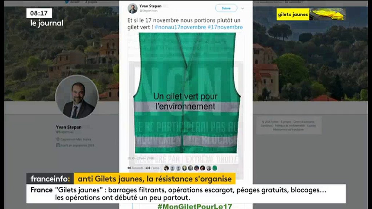 Les anti gilets jaunes montent au créneau sur les réseaux sociaux - Regardez