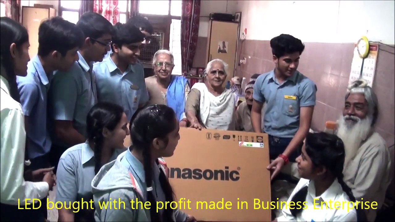 SURPRISE! SURPRISE! FOR THE OLD AGE HOME BY THE STUDENTS OF THE GURUKUL, PANCHKULA