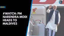 #Watch: PM Narendra Modi heads to Maldives