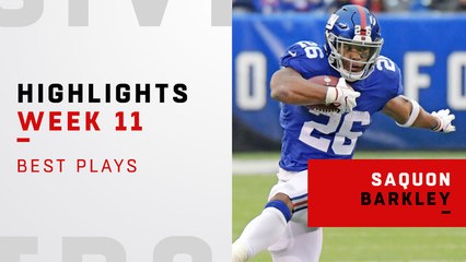 Saquon's top plays from 3-TD day vs. Bucs | Week 11