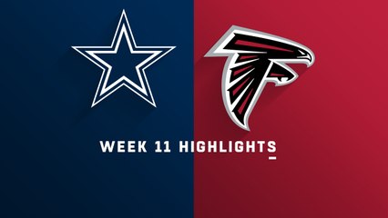 Cowboys vs. Falcons highlights | Week 11