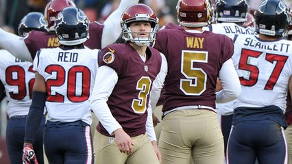 Dustin Hopkins misses game-winning 63-yard FG