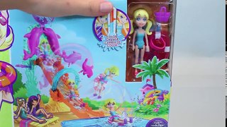 Disney Frozen Elsa, Polly Pocket Color Changer Doll Water Pool Toy 폴리포켓 물놀이, 겨울왕국 엘사 와 뽀로로 폴리 타요 장난감