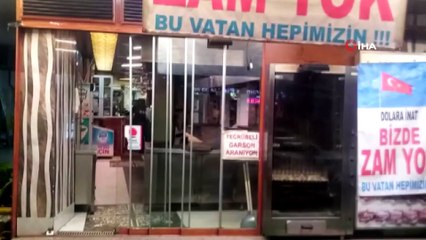 Enflasyonla mücadeleye tam destek veren iş yerine silahlı saldırı