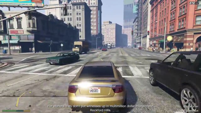 GTA 5 - Mission #7 - Casing the Jewel Store - [Grand Theft Auto V - PS4]