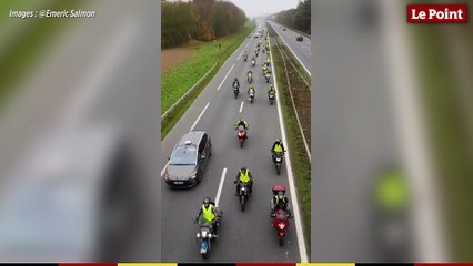 À Rennes, la rocade sud complètement bloquée depuis ce matin