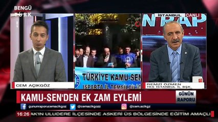 GÜNÜN RAPORU 17 KASIM 2018 KONUK-REMZİ ÖZMEN