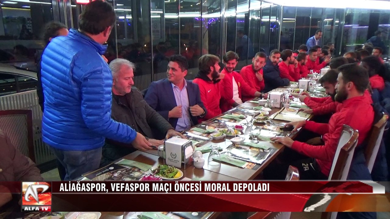 Aliağaspor, Vefaspor Maçı Öncesi Moral Depoladı