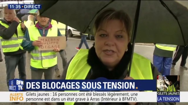 Gilets jaunes : Monsieur Macron je suis au bord du suicide témoigne cette chauffeuse de taxi