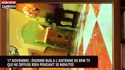 Énorme bug chez BFM TV, la chaîne bloquée pendant près de 30 minutes (vidéo)