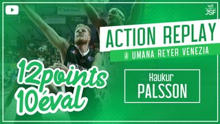 12 points - 10 d'éval pour l'Islandais Hauk Palsson