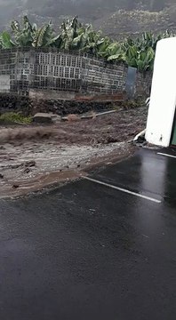 Las primeras consecuencias de la borrasca se dejan notar ya en La Palma