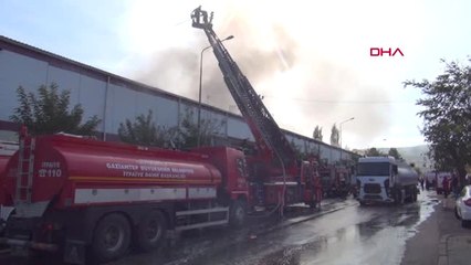Gaziantep Osb'de Fabrika Yangını