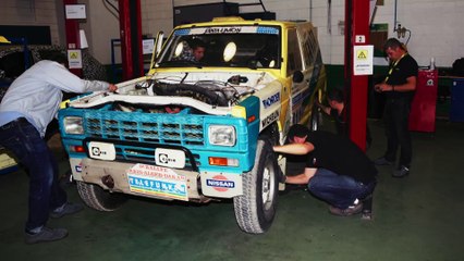 Un Nissan Patrol du rallye Paris-Dakar 1987 entièrement restauré