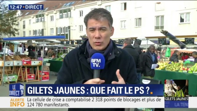 Gilets jaunes : Pour Olivier Faure (PS) les Français demandent qu'on remettent à plat la politique fiscale