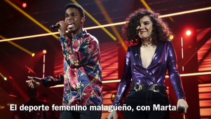 El Deporte Femenino Malagueño, con Marta de Operación Triunfo