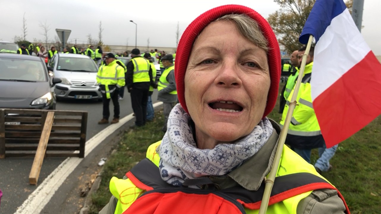 Gilets jaunes au rond-point de Beauregard