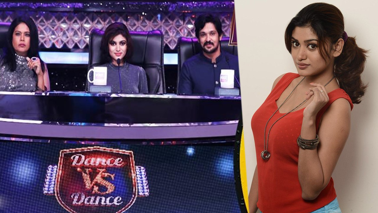 ஓவியா சின்னத்திரை டேன்ஸ் நிகழ்ச்சியில் நடுவர்.. வீடியோ