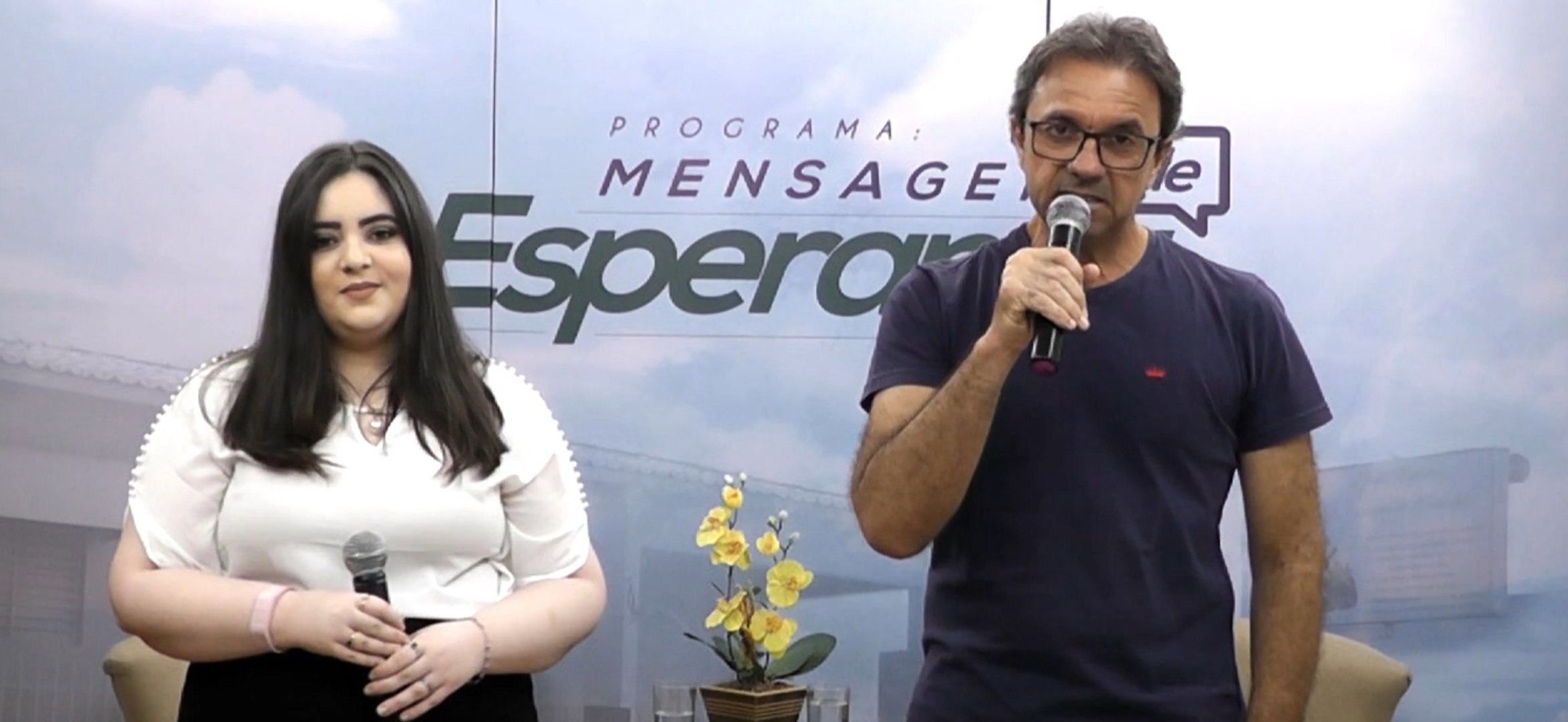 Programa Mensagem de Esperança com Nelson Dantas e Maria Vitória