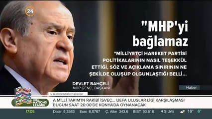 Bahçeli'den Cemal Enginyurt'a tepki
