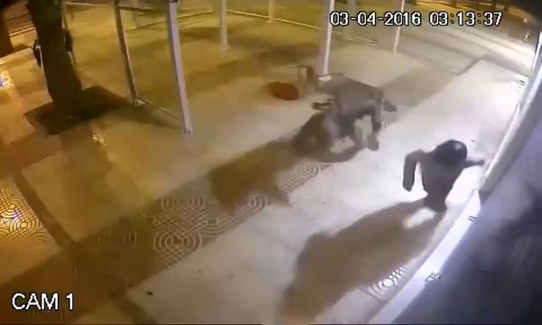 2 voleurs bien punit par le karma