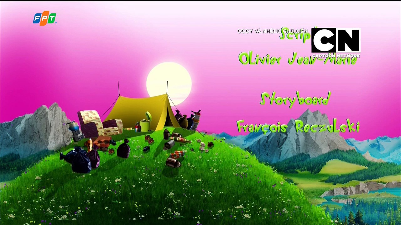 [Season 6] (Oggy and the Cockroaches) Oggy và những chú gián - Mùa 6: Các Delights cắm trại (The Delights of Camping)