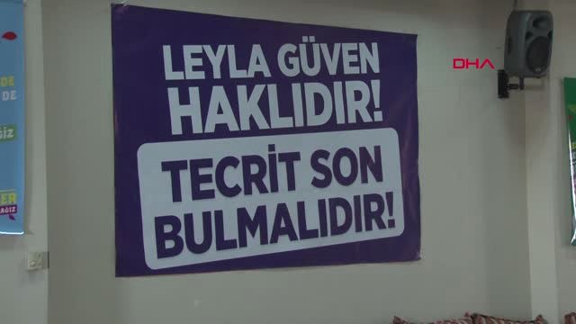 Diyarbakır Hdp'liler Öcalan İçin Açlık Grevi Başlattı