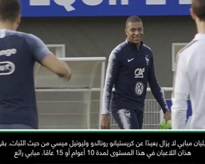 عام: كرة قدم: الطريق طويل أمام مبابي لبلوغ مستوى رونالدو وميسي- ساها