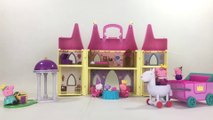  Peppa Pig Princess Collection Castle Carriage Royal Picnic and Royal Family || Keith's Toy Box