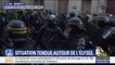 Gilets jaunes : les CRS évacuent les manifestants près de l'Élysée