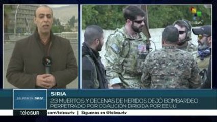 Aumenta a 23 los muertos por bombardeos en Deir Ezzor, Siria