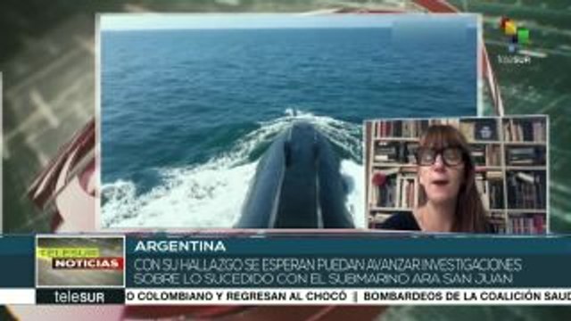 Argentina: encuentran el ARA San Juan a 800 metros de profundidad