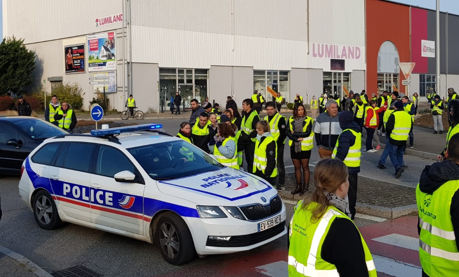 Haut Rhin Les Gilets De La Colère