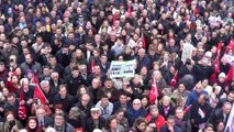 CHP'nin Büyükşehir Belediye Başkan Adayı Akın'ı binlerce kişi karşıladı