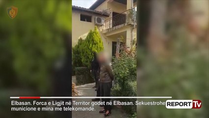 Forca e ligjit godet në Elbasan, sekuestrohen arme, municione e mina me telekomandë