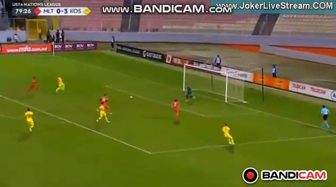 Second Goal Avdijaj Donis (0-4) Malta vs Kosovo