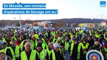 Journée de mobilisation des gilets jaunes en Moselle