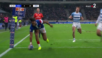 Teddy Thomas sonne la révolte du XV de France face à l'Argentine