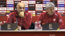 Türkiye-İsveç maçının ardından  A Milli Takım Teknik Direktörü Lucescu