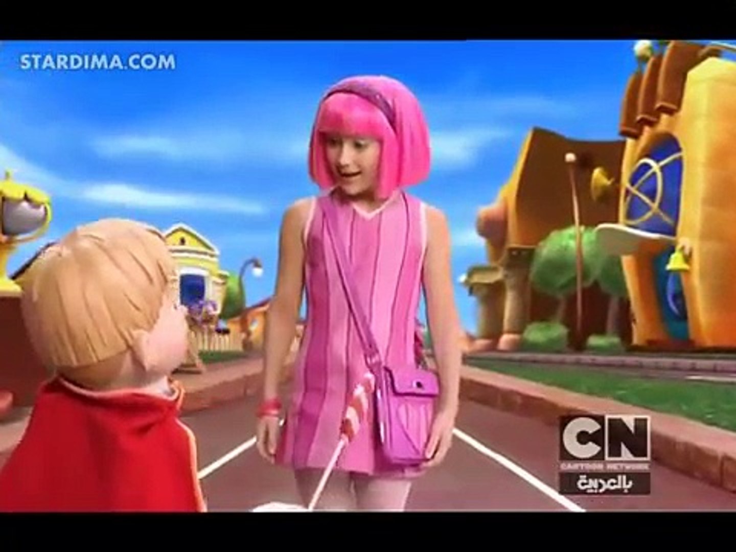 كرتون ليزي تاون الحلقة 1 الأولى مدبلج عربي ـ lazy town بالعربية - فيديو  Dailymotion