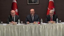 Bakan Çavuşoğlu, New York'ta, Türk Toplumunun Temsilcileri ile Bir Araya Geldi - 1