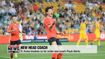 S. Korea, Australia play to 1-1 draw in football friendly