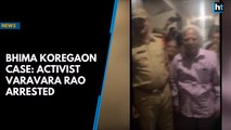 Bhima Koregaon Case: Activist Varavara Rao arrested