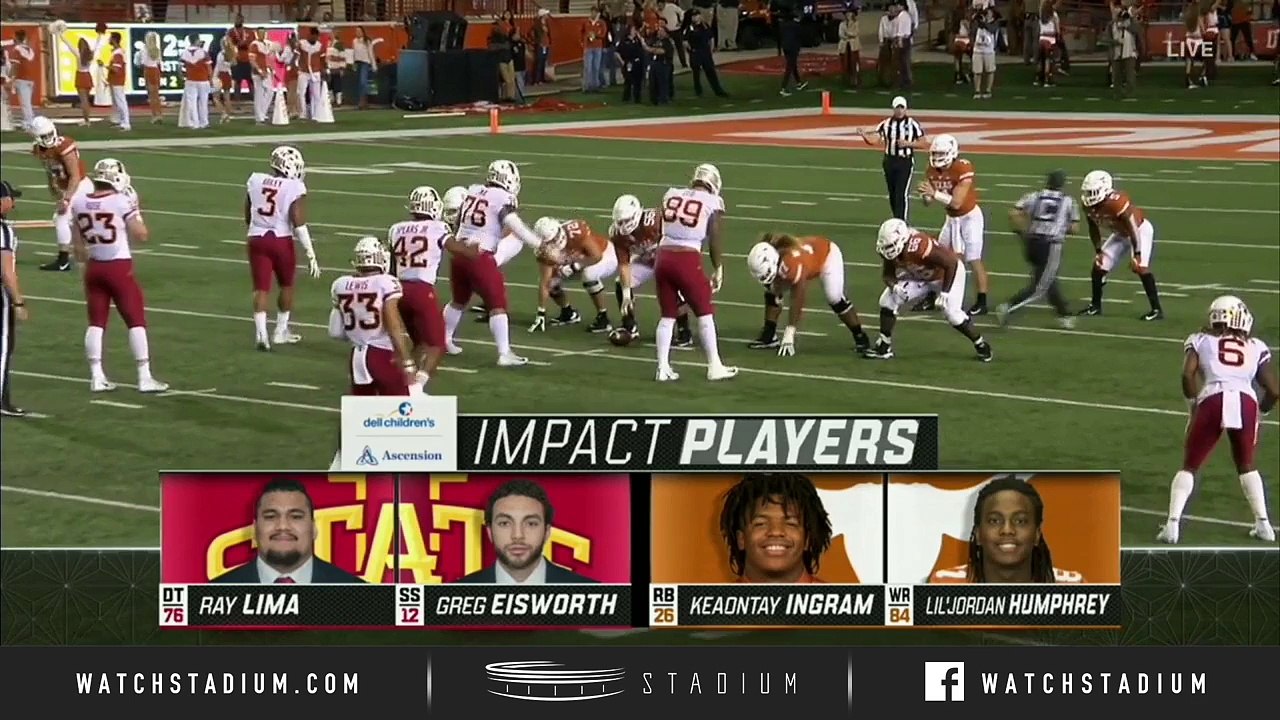Iowa State vs. Texas Football Highlights (2018)