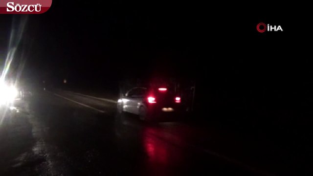 Tavşanlı-Emet yolunda faciadan dönüldü