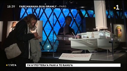 TH : Titouan Lamazou expose son bateau atelier