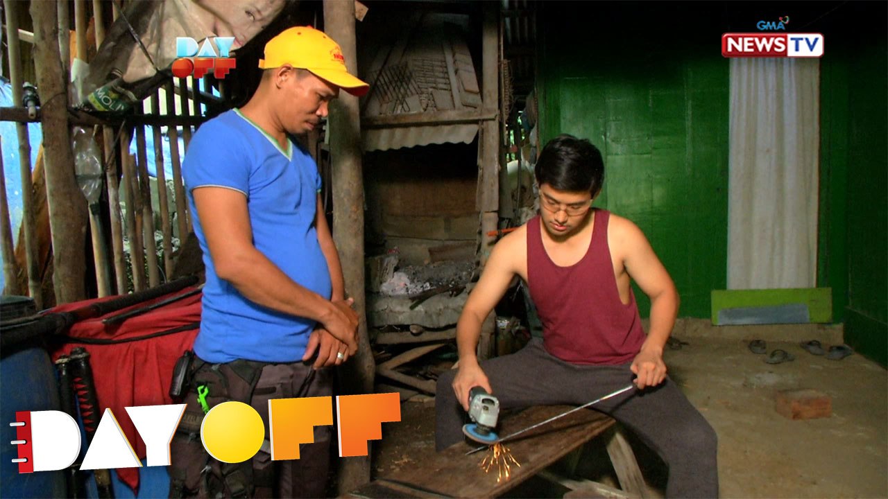 Day Off: Ken Chan, napaso habang nagpapakinis ng kutsilyo!