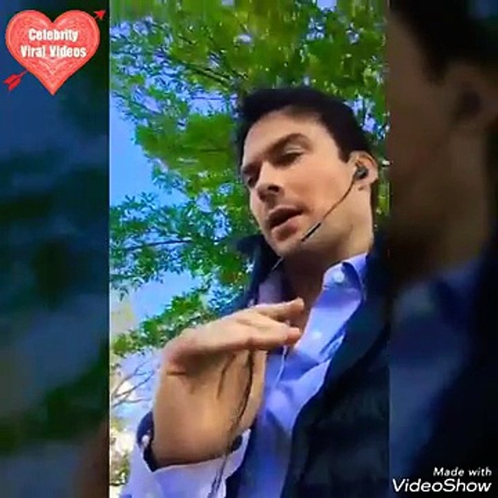 Ian Somerhalder invited fans on VWars set to have lunch and take selfies with him