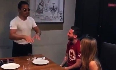 Nusret bu kez Messi'yi tuzladı